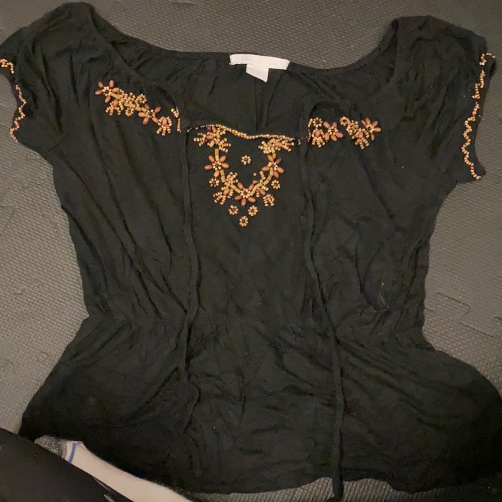 Charlotte Russe Boho Top - S